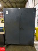 Strong Hold Heavy Duty Metal 2-Door Vertical Storage Cabinet