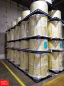 Pallets of Raw Paper Standard Yellow, 22