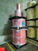 Pallets of Raw Paper Standard Pink, 22