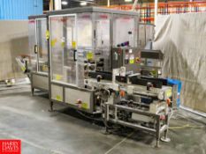 Serpa Vertical Cartoner, Model 2000VCM, S/N1633 With Nordson Mdl. Problue Liberty 14 Glue Applicator