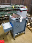 Mobile Cart with (2) Ohause Digital Scales
