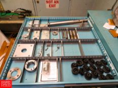 Contents of Vidmar Cabinet to Include: Assorted Serpa Parts, Prodo Pak