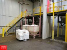 Mezzanine, Approximately 55'x4'x10' Rigging Fee: $2800