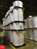 Pallets of Raw Paper Lobrite White, 26