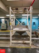 Salt Feeding System to Include: (3) Tote Bag Stands, (1) Section of Screw Conveyor, Approximately