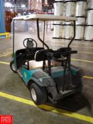 EZ-GO Electric Golf Cart with Batteries and Canopy Rigging Fee: $100