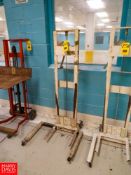 Manual Winch Roll Handling Cart Rigging Fee: $80