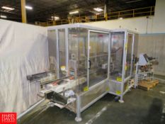 Serpa Vertical Cartoner, Model 2000VCM, S/N1837 With Nordson Mdl. Problue 7 Glue Applicator