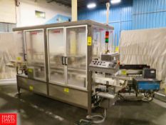 Serpa Vertical Cartoner, Model 2000VCM, S/N1628 With Nordson Glue Applicator Rigging Fee: $800-900