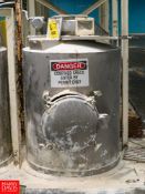 S/S Hopper Approximately 4' X 36