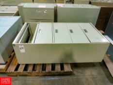4-Drawer Horizontal Filing Cabinet