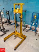 Manual Winch Roll Handling Cart Rigging Fee: $80