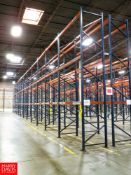 Sections of Pallet Racking to Include: (26) 18' Uprights, (144) 8' Horizontals