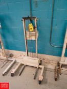 Manual Winch Roll Handling Cart Rigging Fee: $80