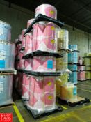 Pallets of Raw Paper Standard Pink, 22