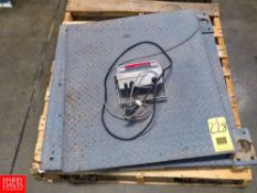 Thurman Floor Scale 3' X 3', with Ohaus Defender 3000 Display Rigging Fee: $100