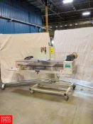 2012 Fres-Co Pneumatic Pouch Sealer, Model FSU-103, S/N 1241 Rigging Fee: $350