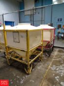 Plastic Storage Bins (Sugar) Rigging Fee: $80x2