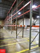 Sections of Pallet Racking to Include: (11) 18' Uprights, (60) 8' Horizontals
