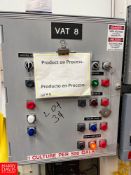 Vat Control Panel (Vat # 8) with Lenze Variable Frequency Drive, Koyo DirectLogic 06 PLC and Power