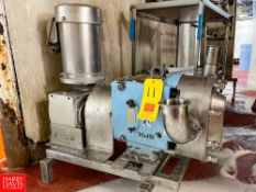 SPX Positive Displacement Pump Model 130 U2, with Gear Reducer and S/S Motor Rigging fee: $150