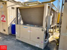 2017 Daikin Glycol Compressor Model AGZ100EDSEMNN00 : SN STNU171100177 Rigging fee: $950
