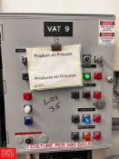 Vat Control Panel (Vat # 9) with Lenze Variable Frequency Drive, Koyo DirectLogic 06 PLC and Power