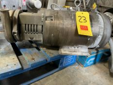 Fristam Centrifugal Pump with 7.5 HP Motor Rigging fee: $150