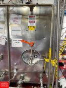 1,500 Gallon Jacketed Rectangular S/S Tank with Vertical Agitation (Pasteurized Tank #4) Rigging