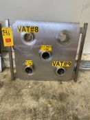 S/S Flow Panel for 2 1/2” Pipe