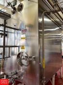 2,000 Gallon Jacketed Rectangular S/S Tank with Vertical Agitation (Pasteurized Tank #5) Rigging