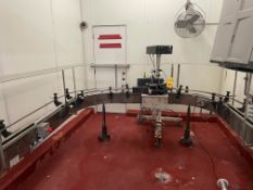 20’ S/S Frame Conveyor with 180 Degree Turn Rigging fee: $350