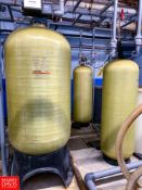 Water Filter And Softener System, with Pentair Polyethylene Tanks (2) Softener Tanks And Salt Tank