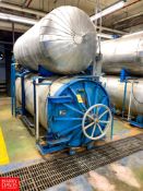 Stock 4-Basket Retort, 1,280 Gal S/N: 39273-1, with Retro Tec Controls Allen Bradley Compact Logix