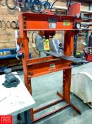 Nugier 40 Ton Capacity Hydraulic Press Model: H40-7, S/N: 552305 Rigging Fee:$75