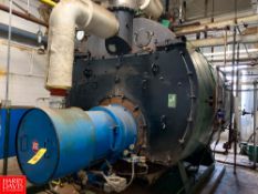 Johnston Boiler, with Burner Model: FD680A-LM Rigging Fee:$12500