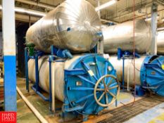 Stock 4-Basket Retort, 1,280 Gal S/N: 36496-1, with Retro Tec Controls Allen Bradley Compact Logix