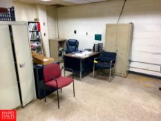 Contents Of Office, with Desks, Chairs, And Safe, Machinery Manuals And Prints Are Not Included