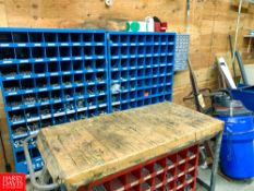 Hardware Bins, Shop Vacuums, Tables And Fans Rigging Fee:$275