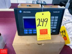 New Allen Bradley PanelView 550 Touch Screen Catalog # 2711-B5A2 Series H Rigging Fee:$25