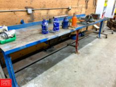 Work Bench with Vise Rigging Fee:$250
