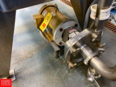 Fristam Centrifugal Pump with Baldor 7.5 HP 3,450 RPM Motor, 2.5