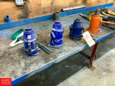 Hydraulic Bottle Jacks Rigging Fee:$50
