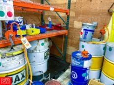 (4) Barrel Pumps, And (1) Drum Sealed JAX Lube Rigging Fee:$60