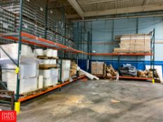 Sections Pallet Racking *Contents Not Included Rigging Fee:$500