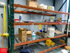 Section Rack And Cleaning Supplies Rigging Fee:$200
