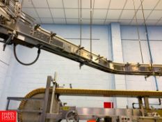 40' + Arrowhead S/S Air Conveyor Can Conveyor with 4 1/2