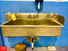 S/S Wash Sink Rigging Fee:$75