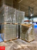 Pallets 9.5 Oz. Rectangular Retort- Blue Glass Bottles, 211,365 Bottles Rigging Fee:$800