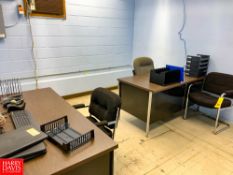 Contents Of Office, with Desks, And Chairs Rigging Fee:$300